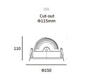 Transform your space with Recessed Spotlights experience unparalleled elegance, ceiling downlights, sleek design, stylish and focused illumination. Upgrade now for a sophisticated lighting solution that turns every room into a showcase!
